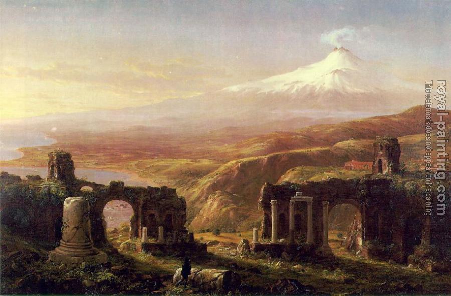 Thomas Cole : Mount Aetna from Taormina